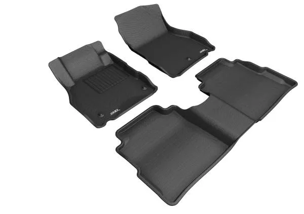 3D MAXpider Floor Mats Nissan Kicks (18-24) All-Weather Kagu Series - Front or Second Row