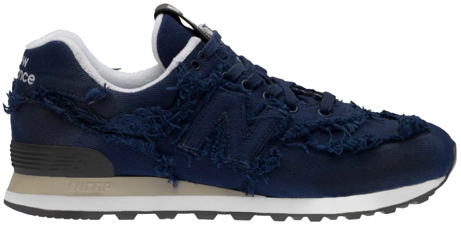 574 New Balance x Miu Miu denim sneakers