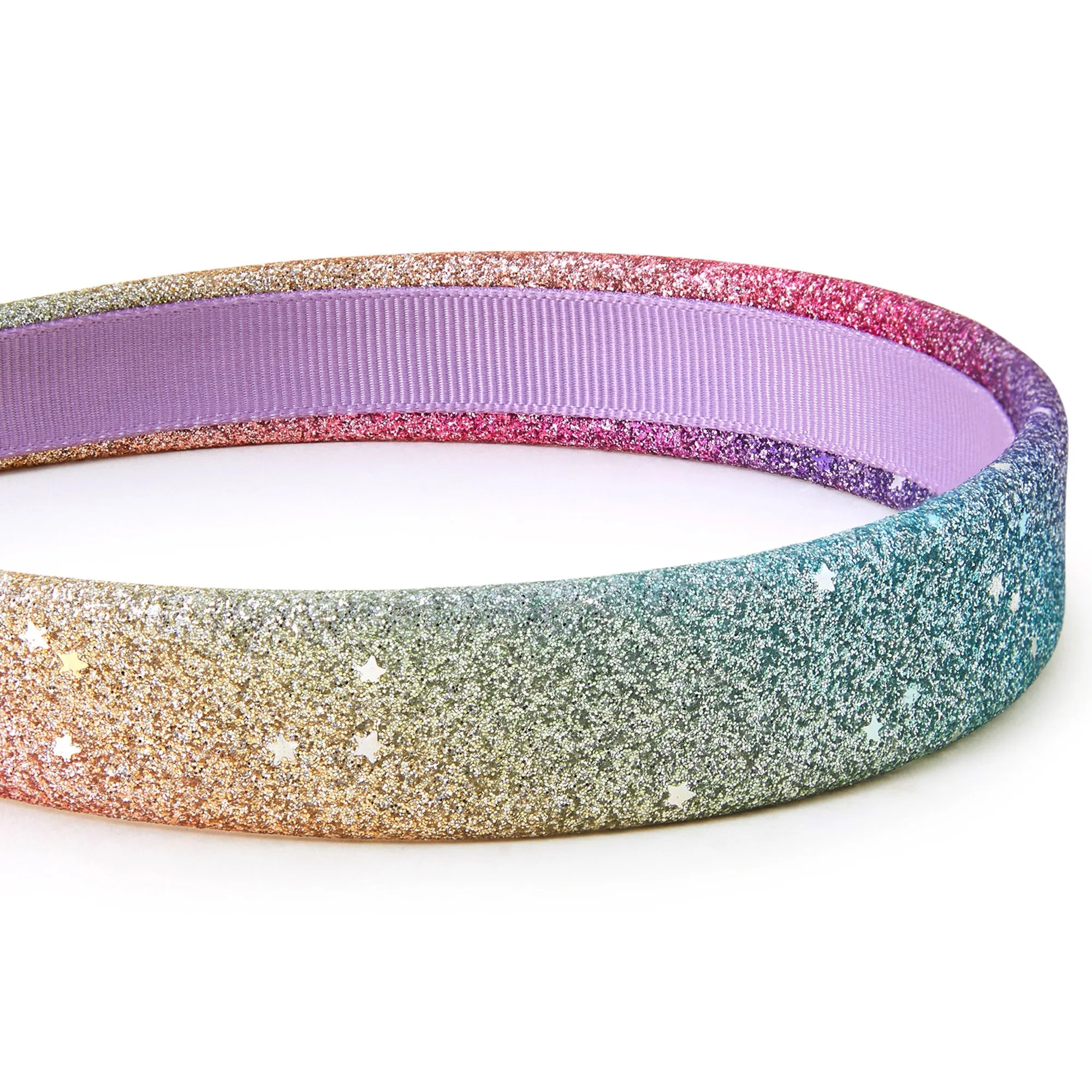 Accessorize London Girl's Multi Glitter Ombre Headband