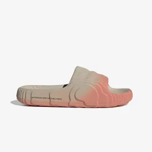 Adidas Originals | ADILETTE 22  { WONDER BEIGE/WONDER CLAY/CORE BLACK