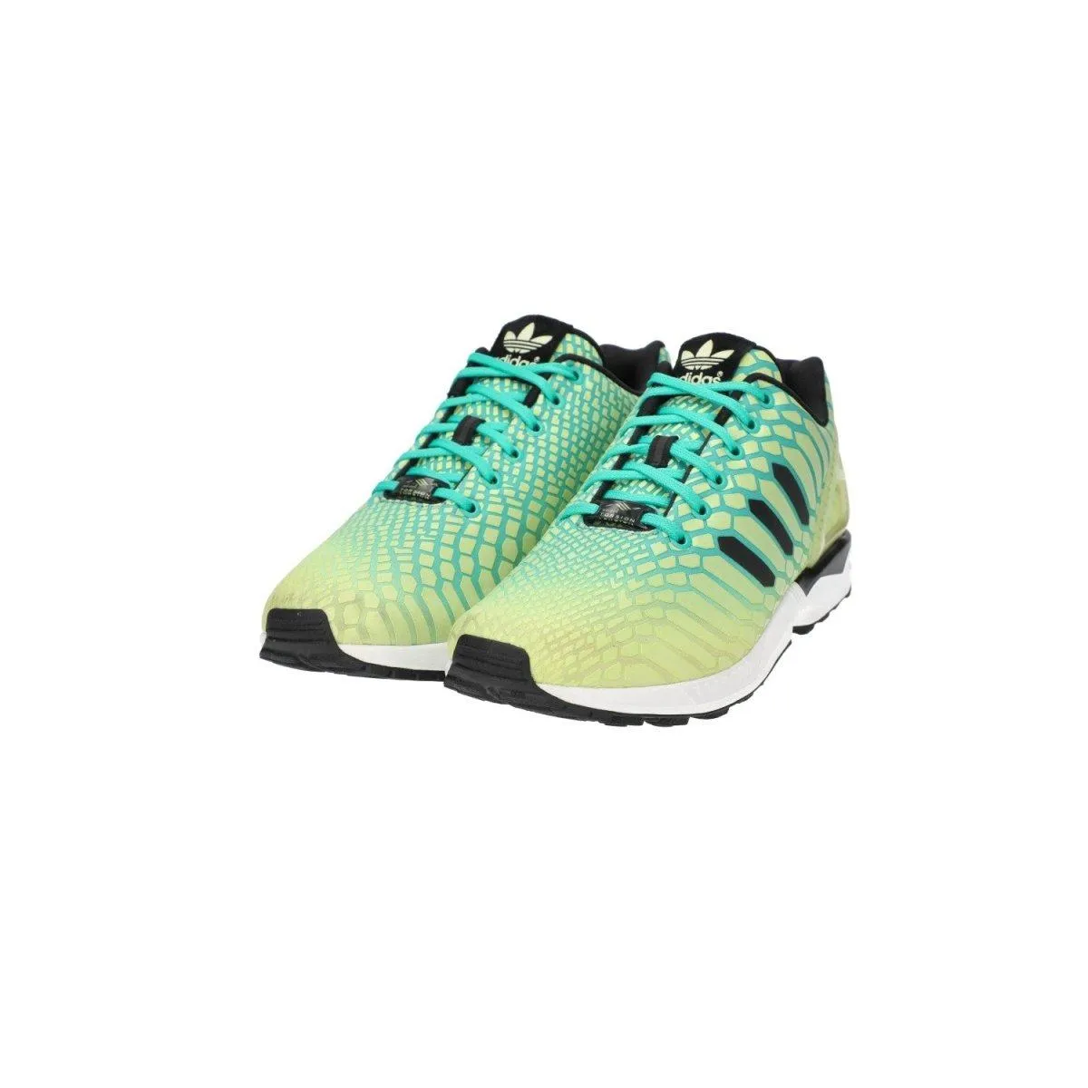 Adidas Zx Flux Xeno Sport Shoes Fabric Yellow Colour For Men