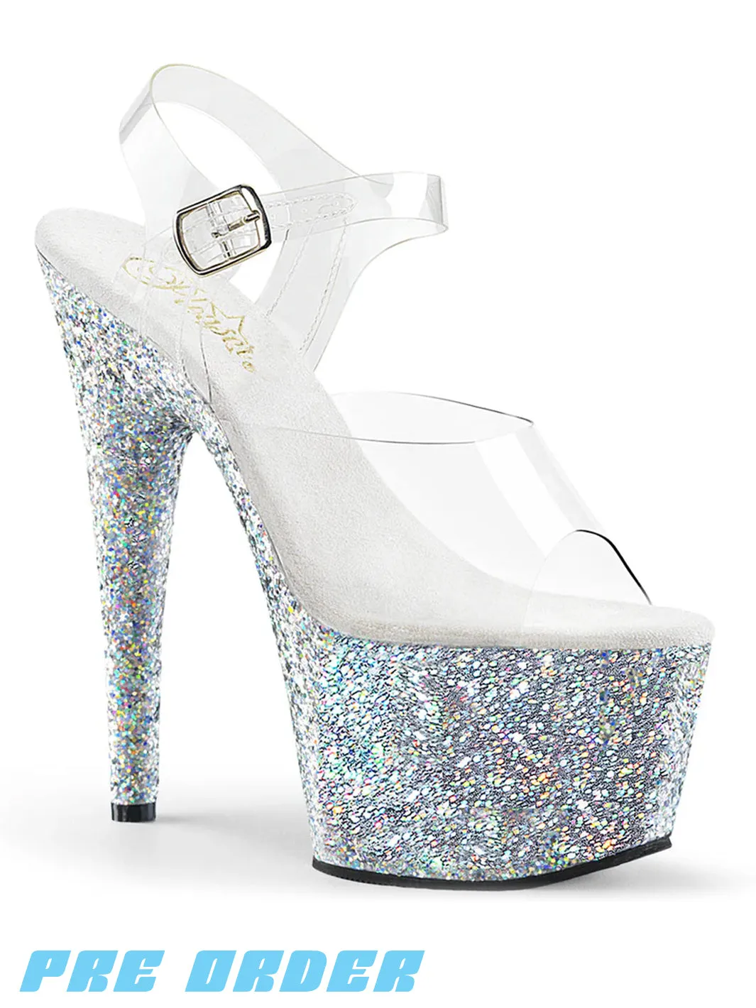 ADORE-708LG - SILVER GLITTER ✰ PRE ORDER ✰