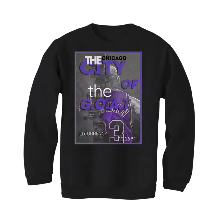 Air Jordan 13 Retro Purple Venom - Black T-Shirt (CITY OF GOAT)