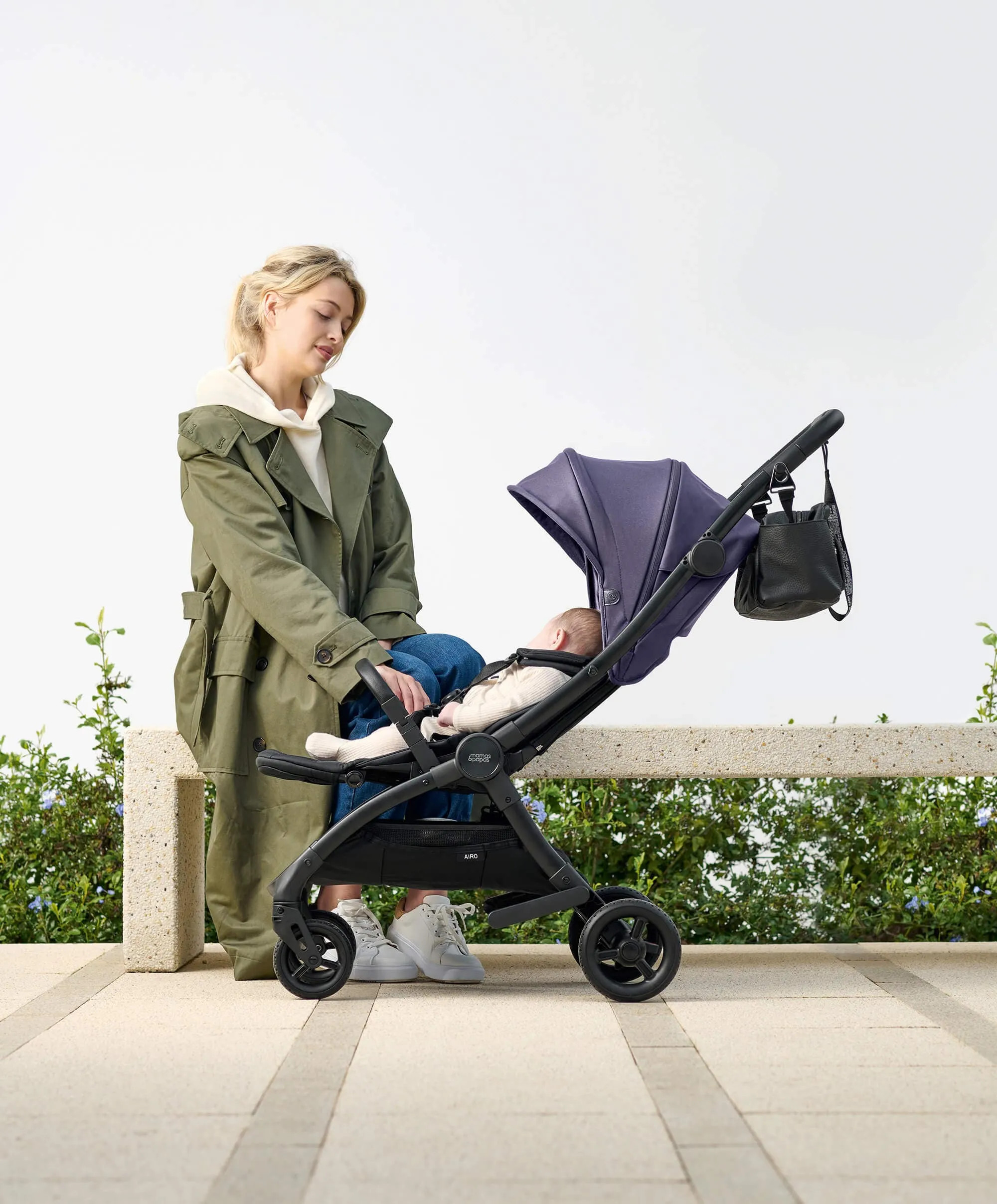 Airo Pushchair Starter Bundle (3 Pieces) - Heather