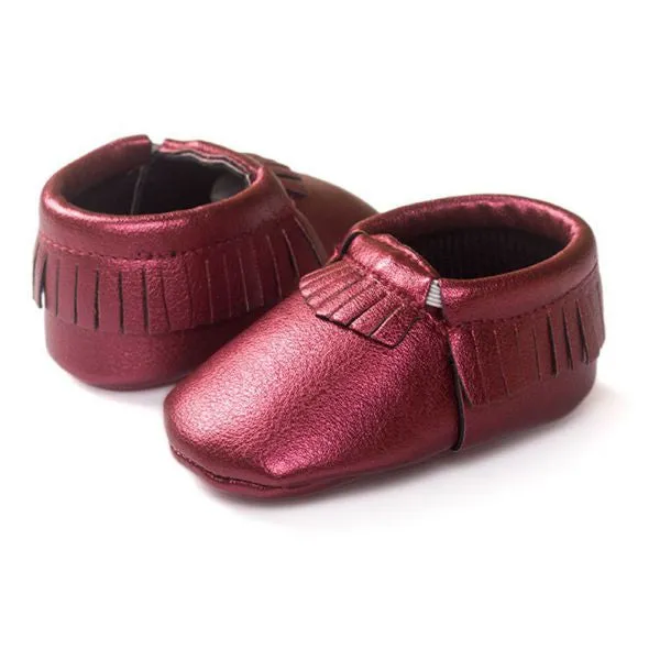 Baby Moccasins 28 Style 0-18 Month Toddler Kids Fringe Tassel PU Leather Shoes Crib Shoes First Walkers