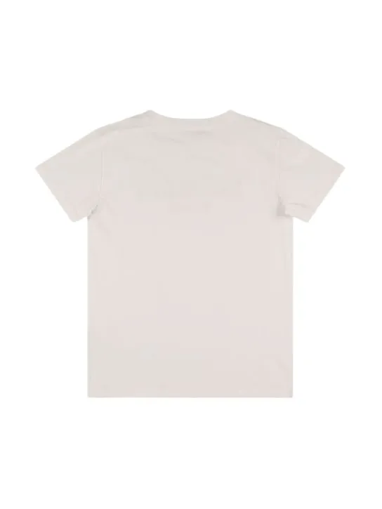 Balmain   Glitter logo cotton jersey t-shirt 