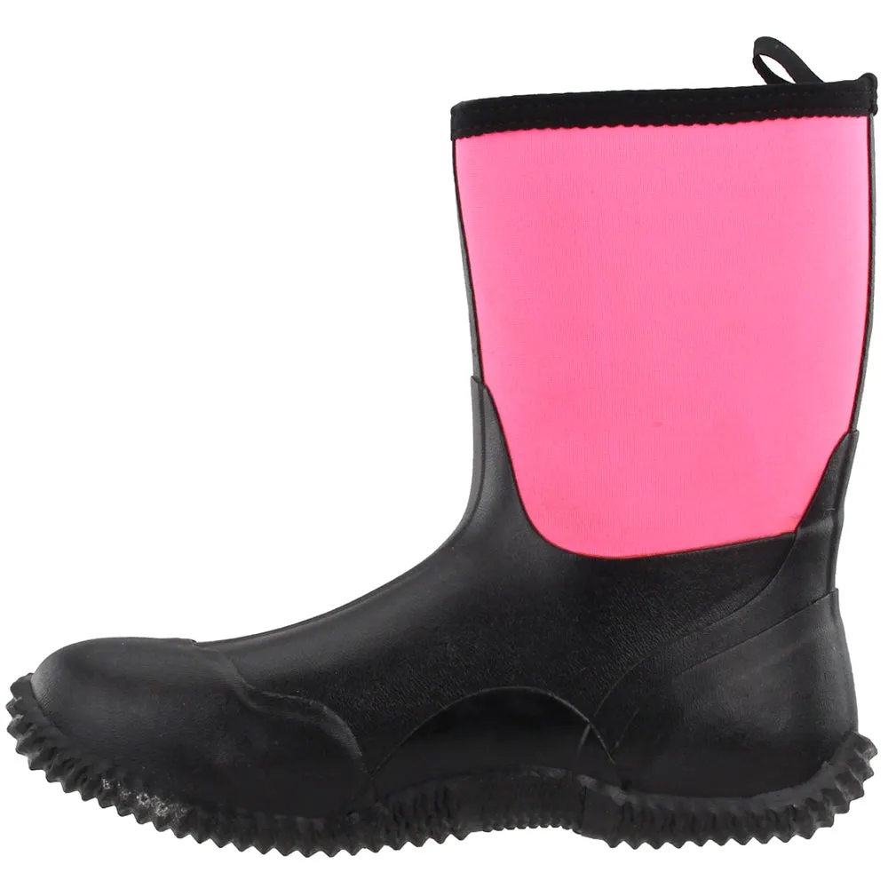 Barnyard 9 Inch Round Toe Rain Boots