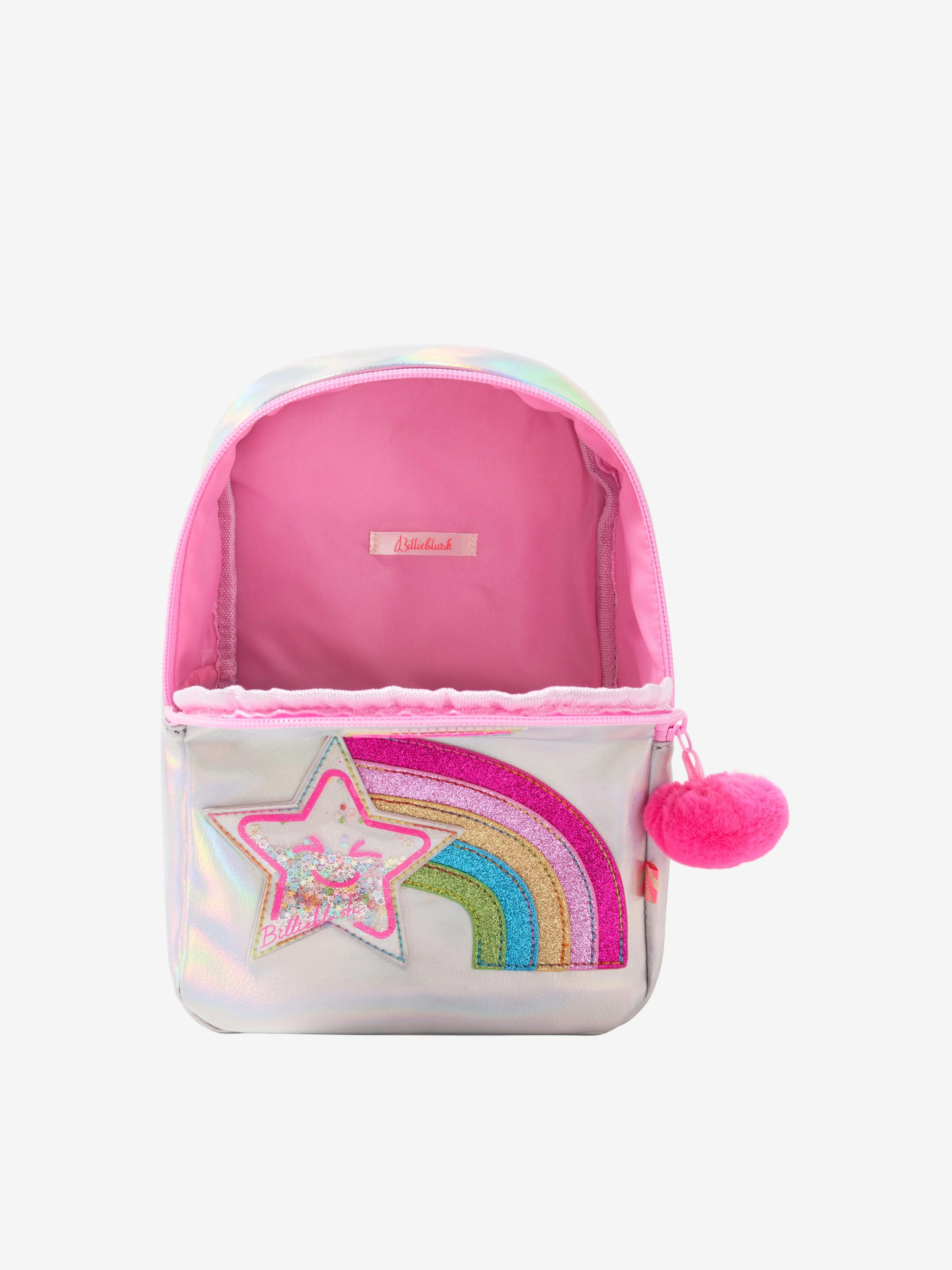 Billieblush Girls Shooting Star Backpack in White