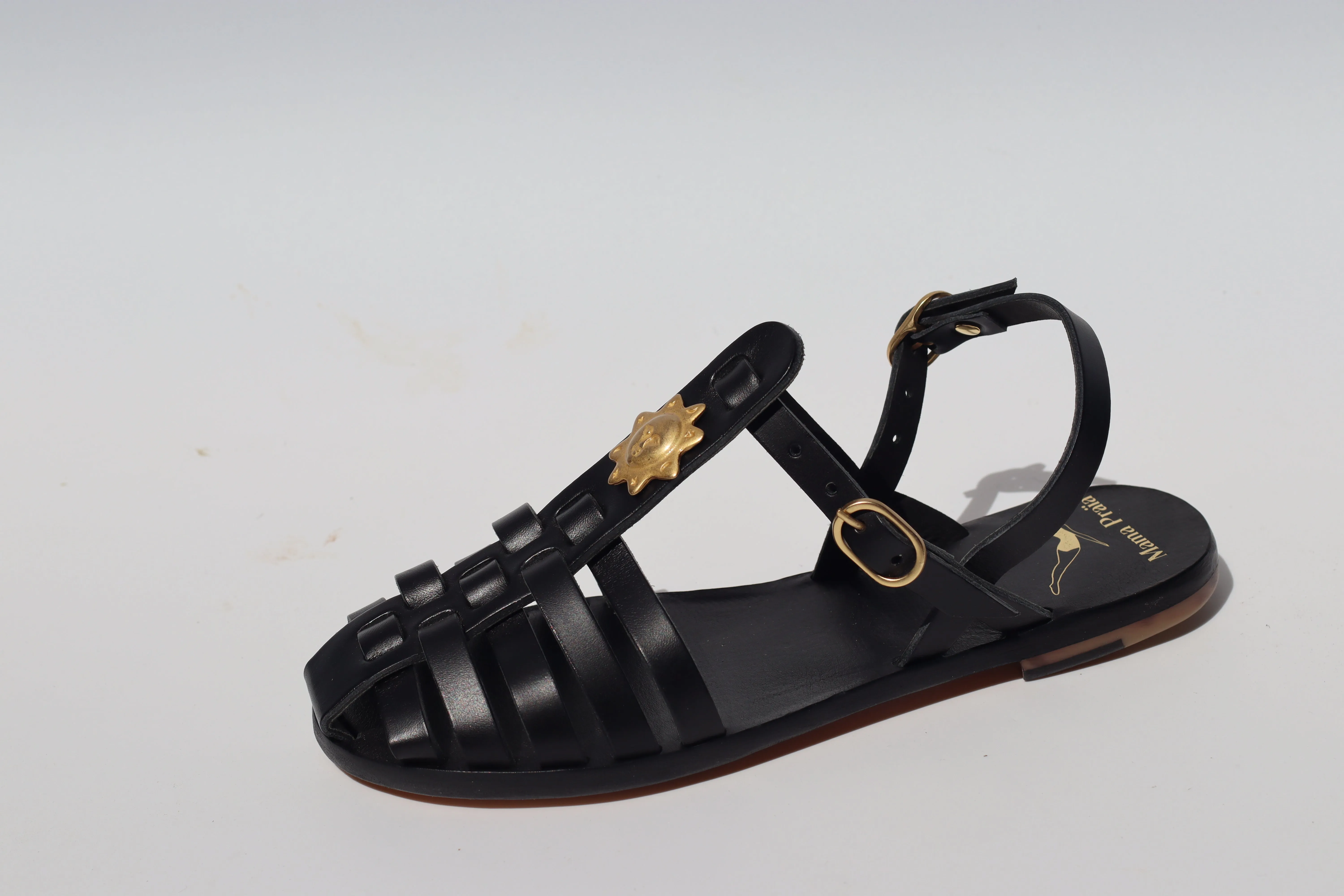 Black Sun - Black Sole - Fisherman Sandals