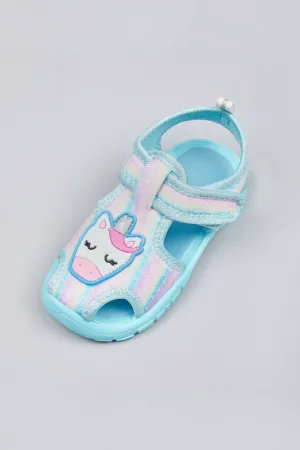 BMS Rainbow Unicorn Hedera Sandals