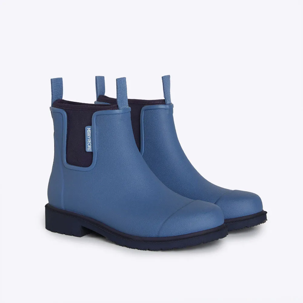 Bobbi Ankle Boot // Denim Blue