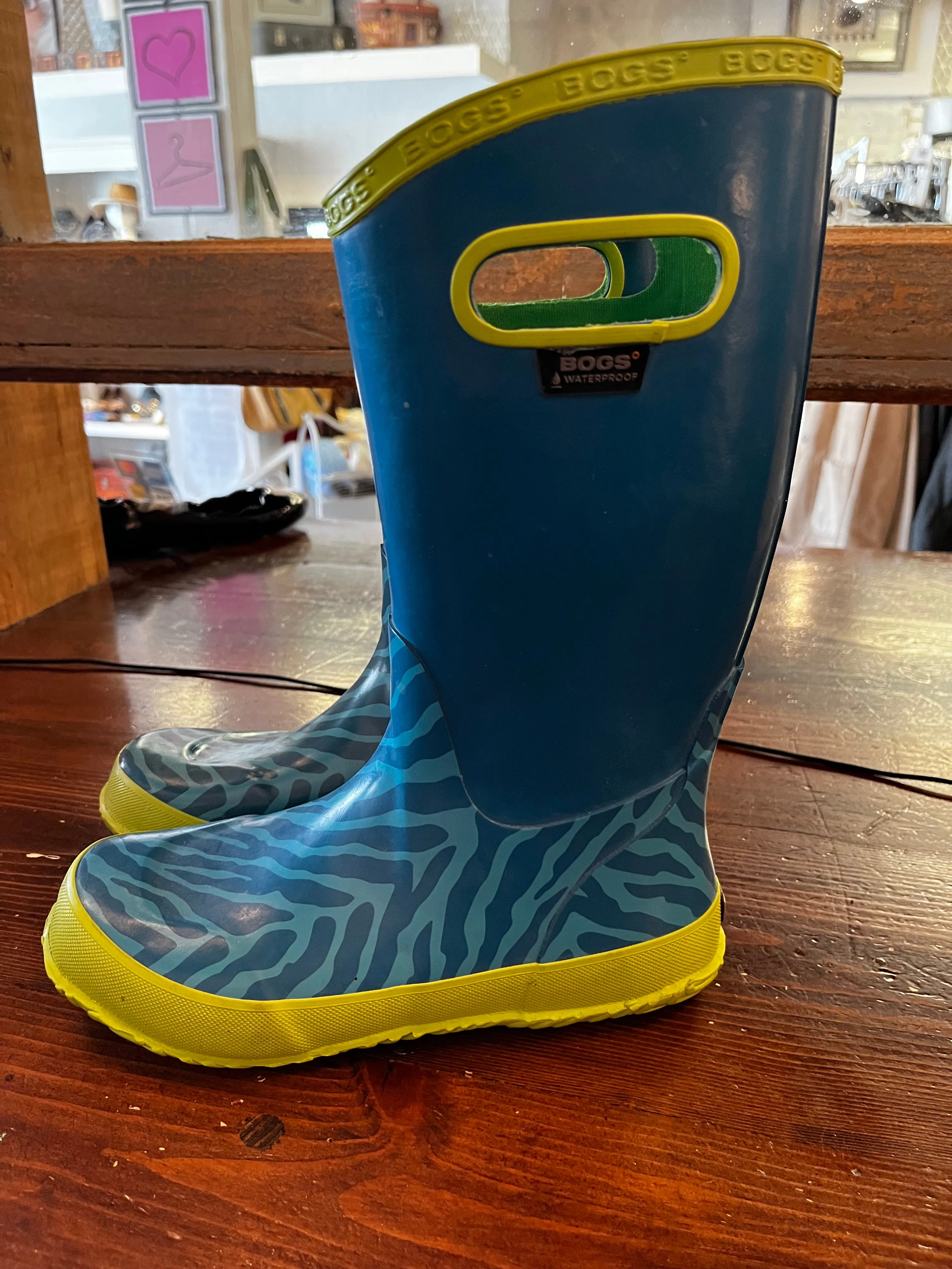 BOG Rain Boots (Size 37= Size 6)