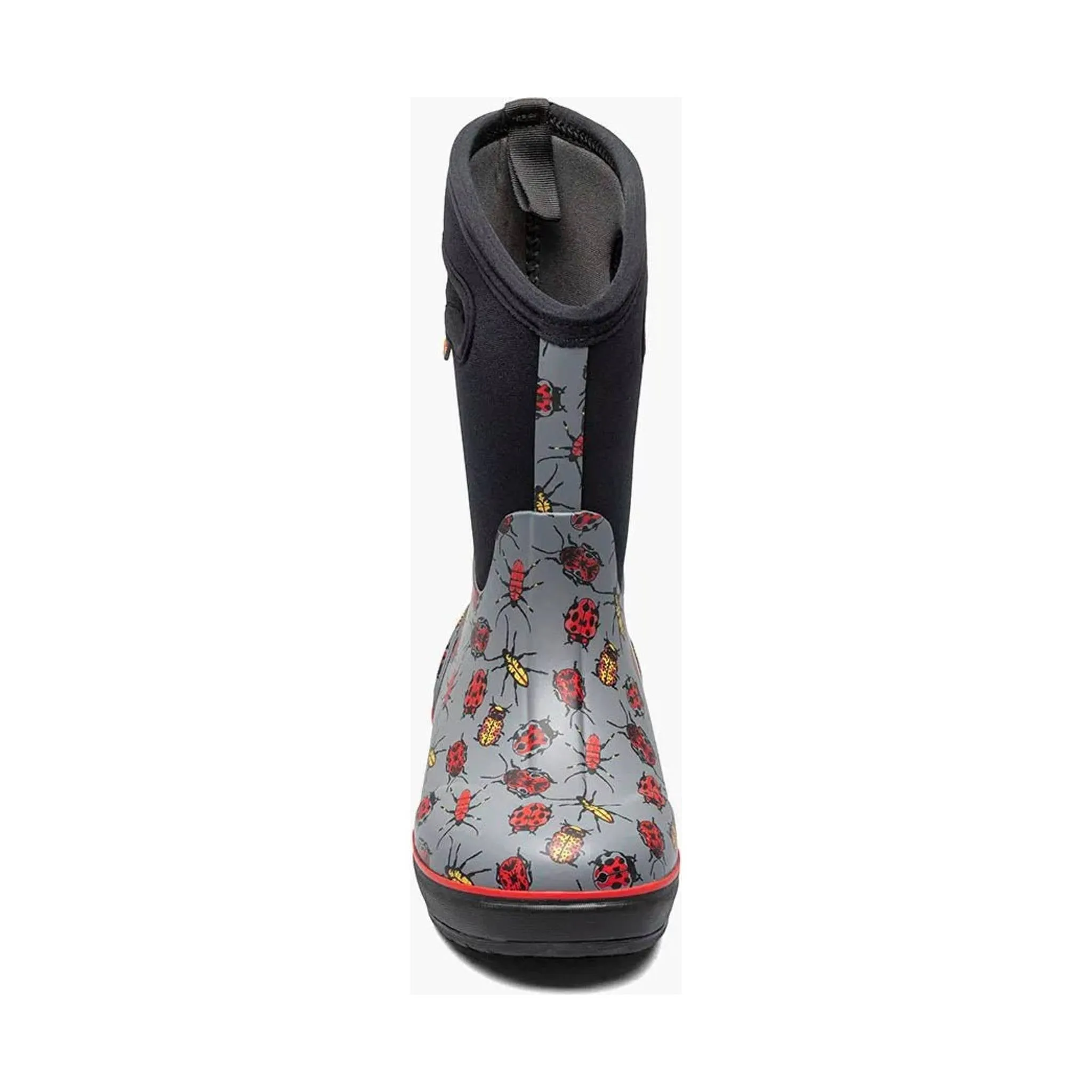 Bogs Kids' Classic Bug Rain Boot - Gray Multi