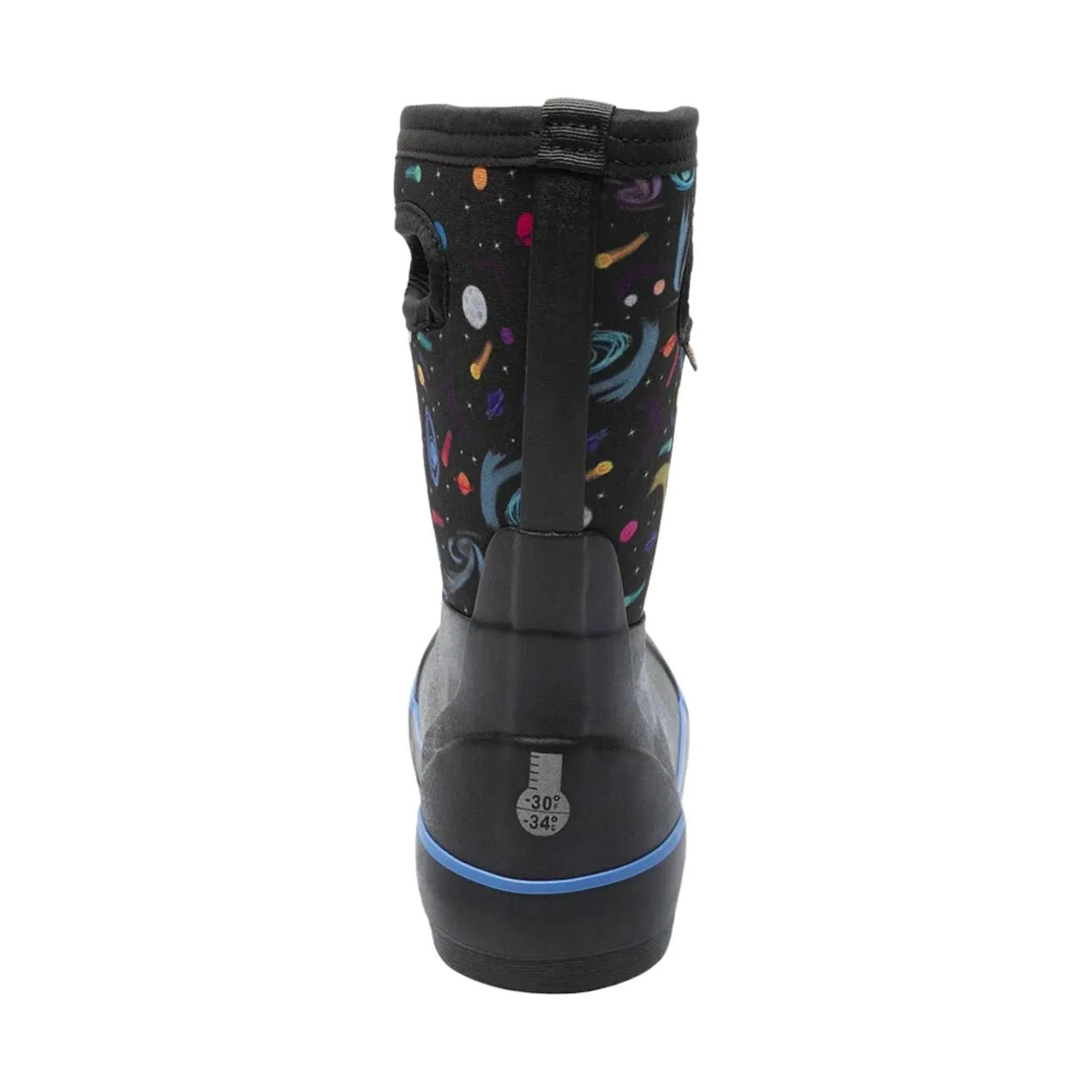 Bogs Kids' Classic II Final Frontier Rain Boots - Black Multi