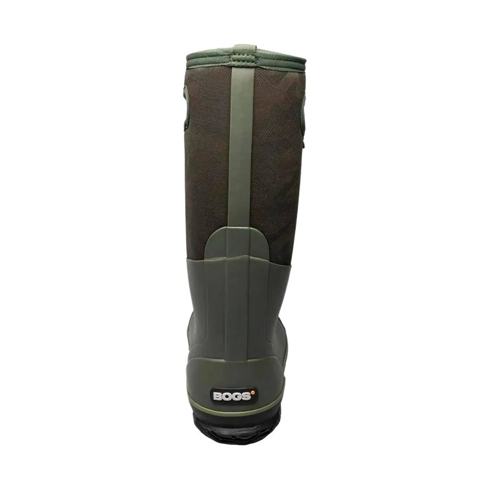 Bogs Women's Classic Tall Tonal Camo Rain Boot - Dark Green