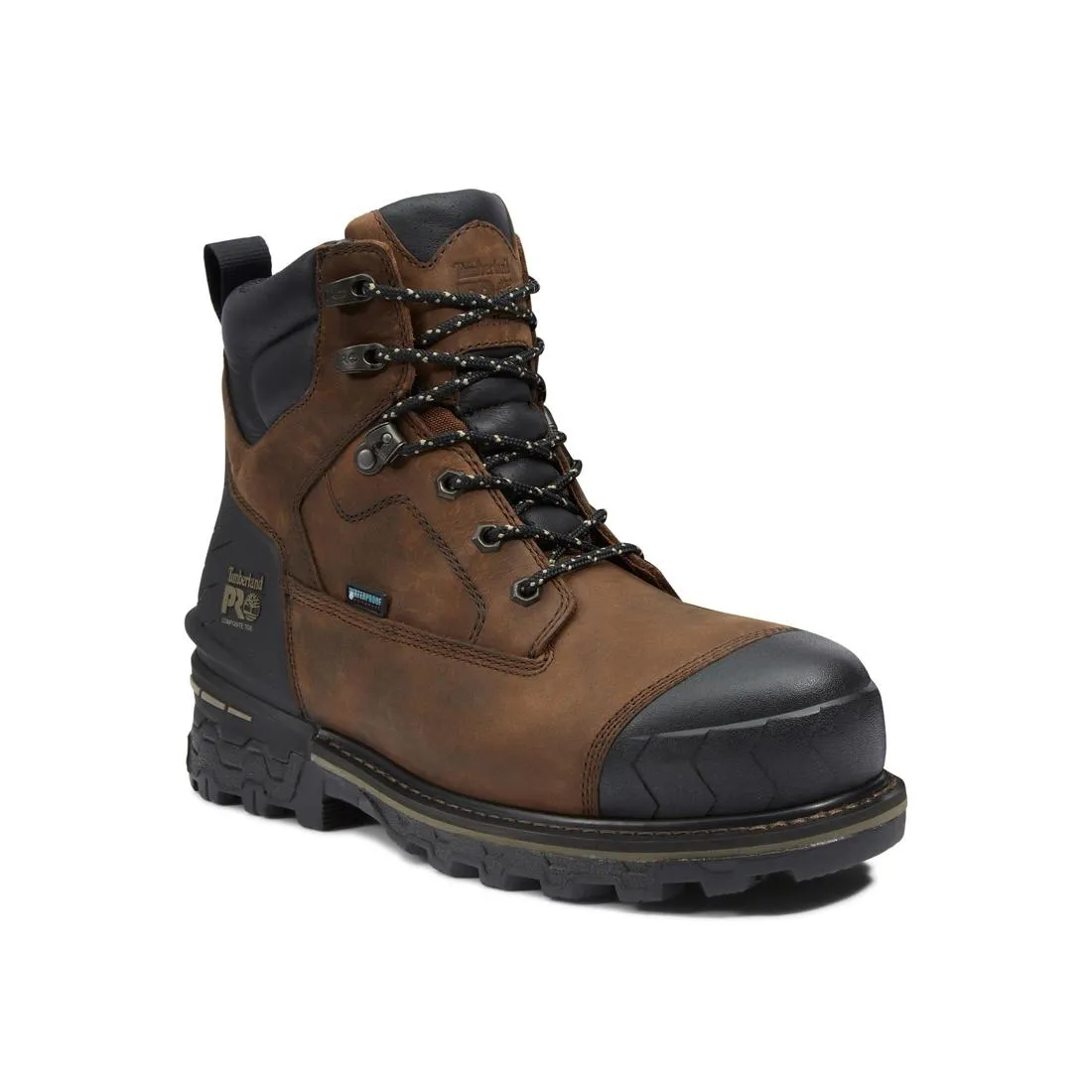 Boondock HD 6 Inch Composite-Toe Waterproof Work Boot Brown