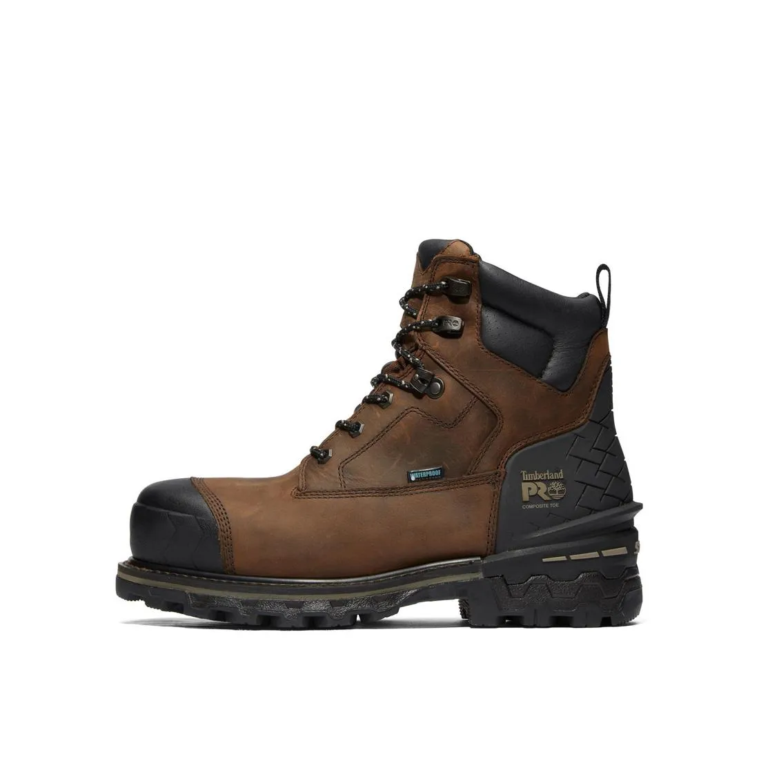 Boondock HD 6 Inch Composite-Toe Waterproof Work Boot Brown