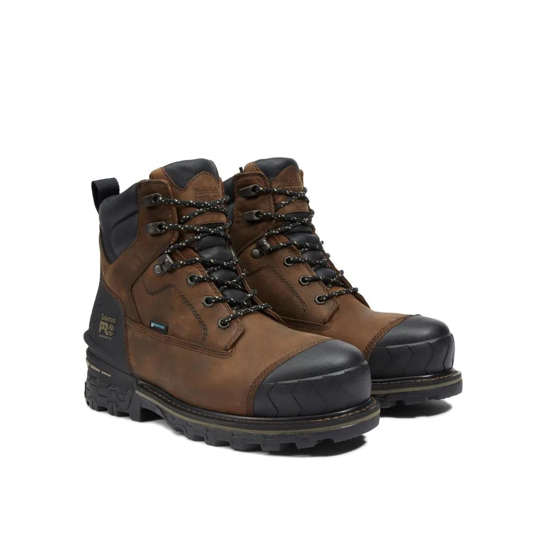 Boondock HD 6 Inch Composite-Toe Waterproof Work Boot Brown