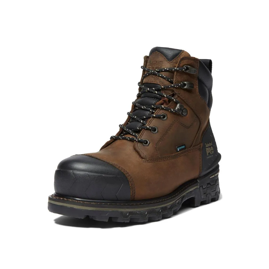 Boondock HD 6 Inch Composite-Toe Waterproof Work Boot Brown