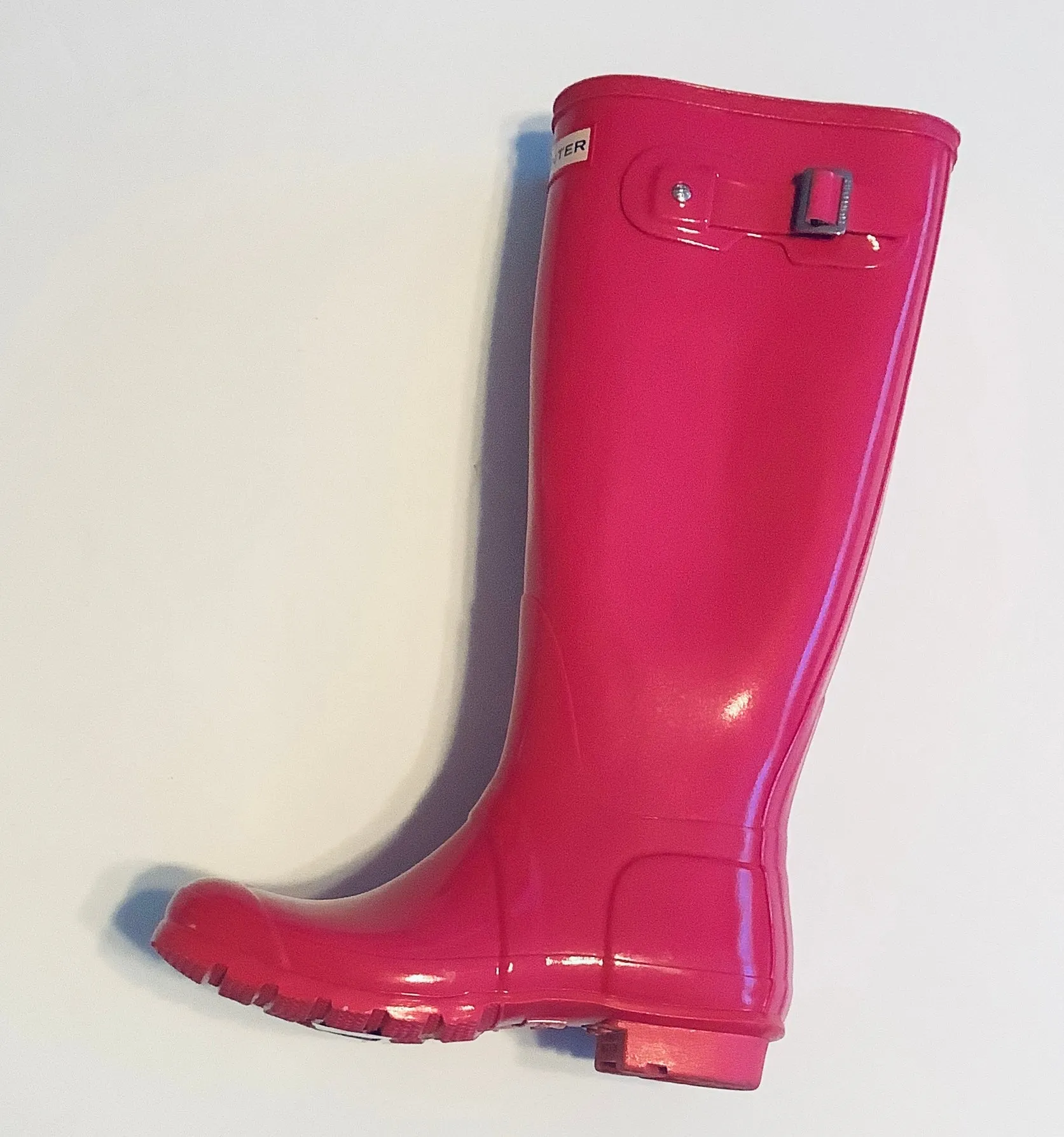 Boots Rain By Hunter In Pink, Size: 7