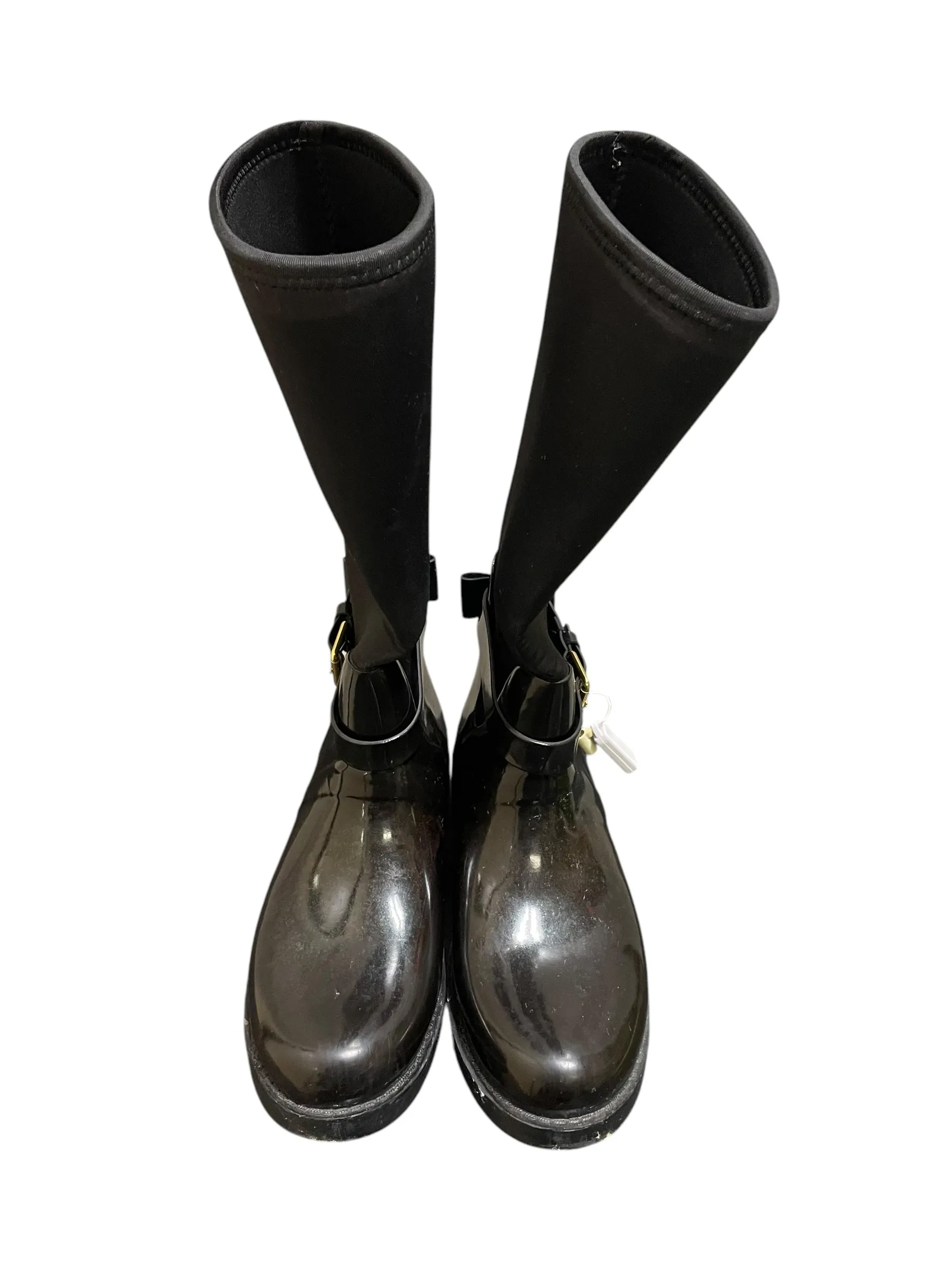 Boots Rain By Kate Spade In Black, Size: 9