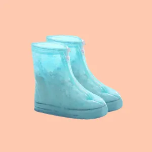 Boots Waterproof Shoe Cover Silicone Material Unisex Shoes Protectors Rain Boots Cover for Indoor Outdoor Rainy Thicker Non-slip