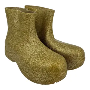 BOTTEGA VENETA/Rain Boots/sz40 /GLD