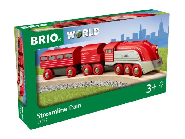 BRIO Train Streamline Train 3 pieces 33557