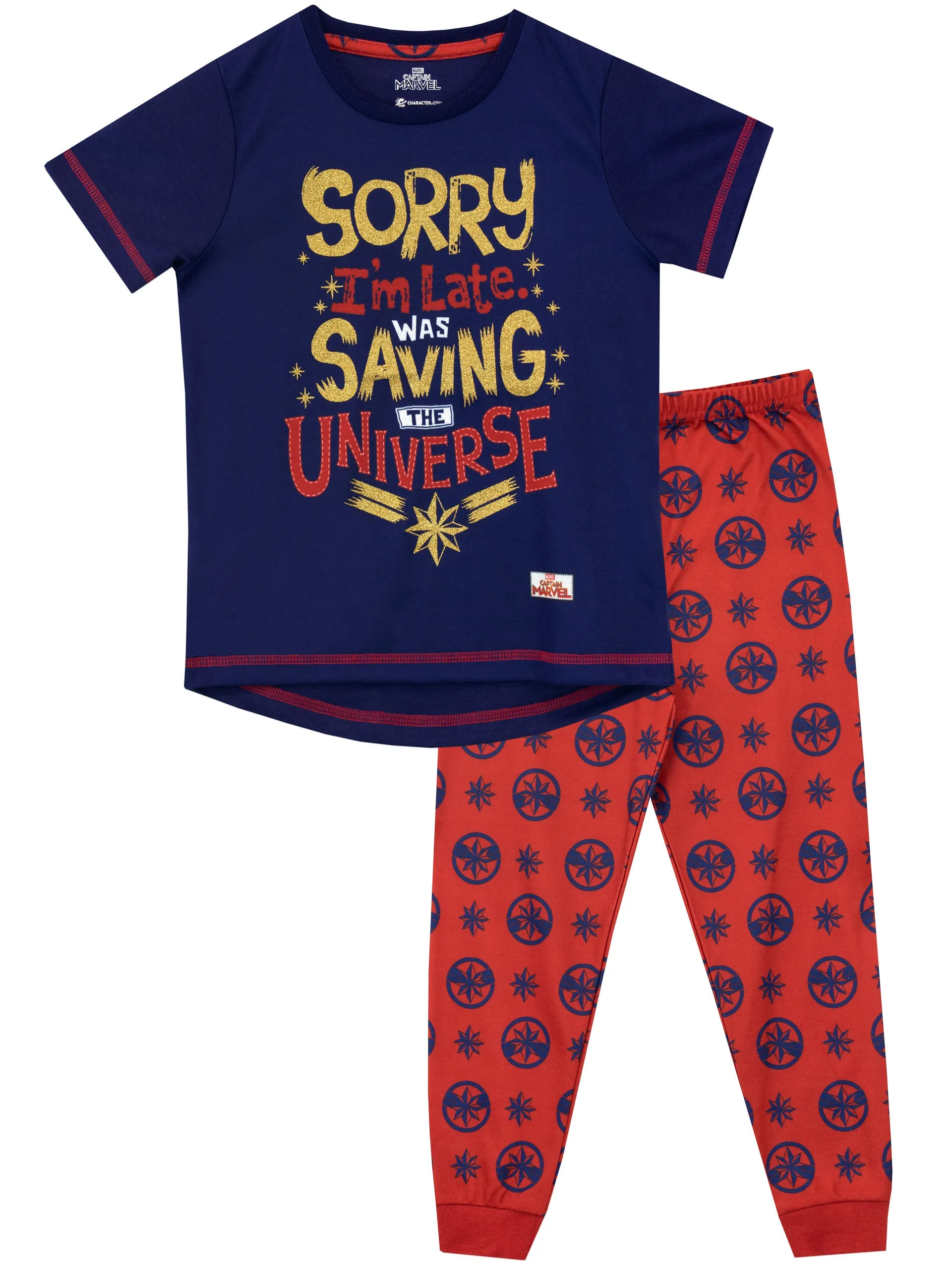 Captain Marvel Pajamas