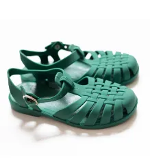 Classical Jelly Sandals Myrtle Green