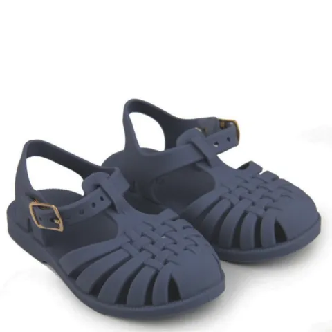 Classical Jelly Sandals Navy