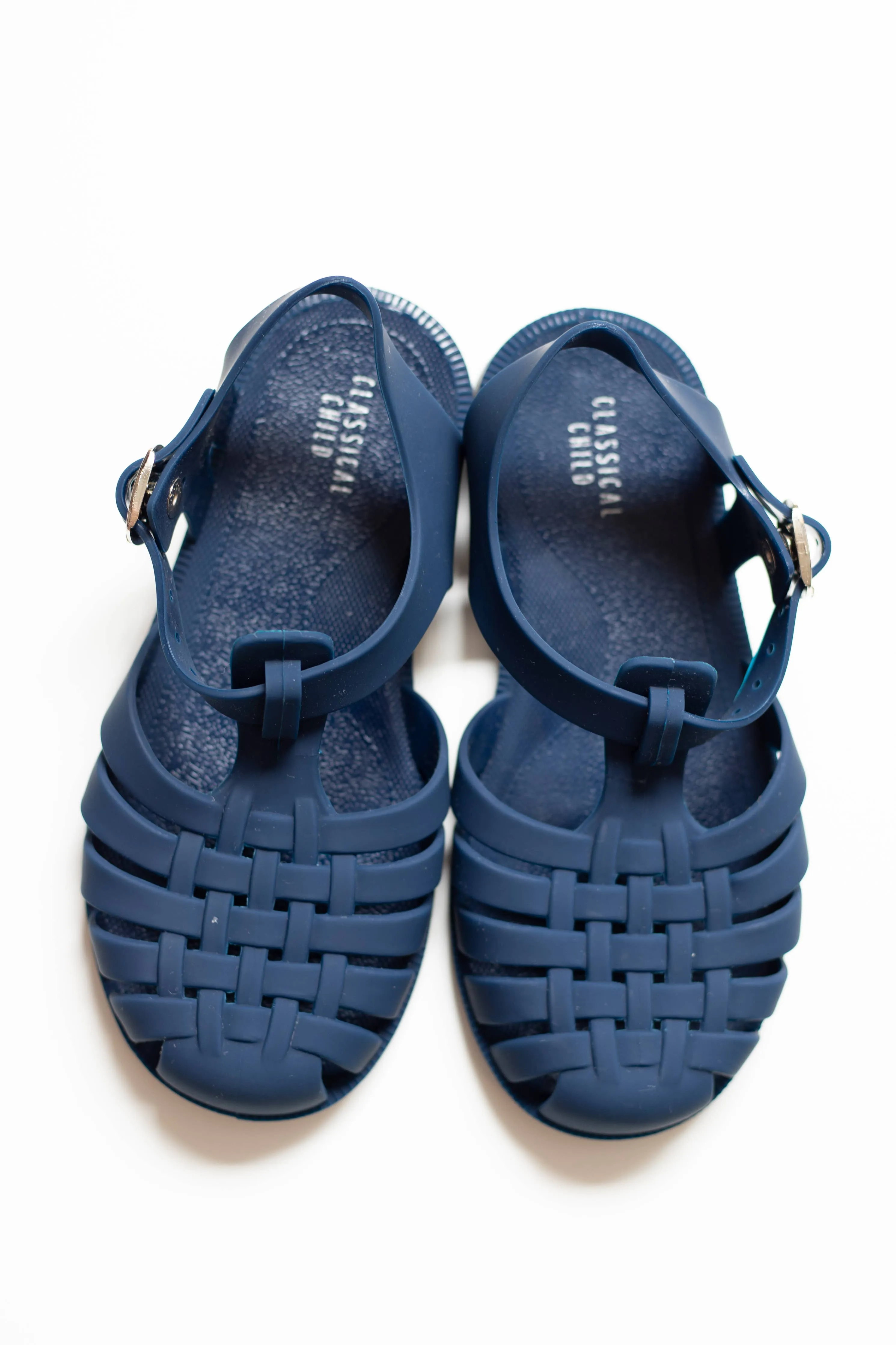 Classical Jelly Sandals Navy