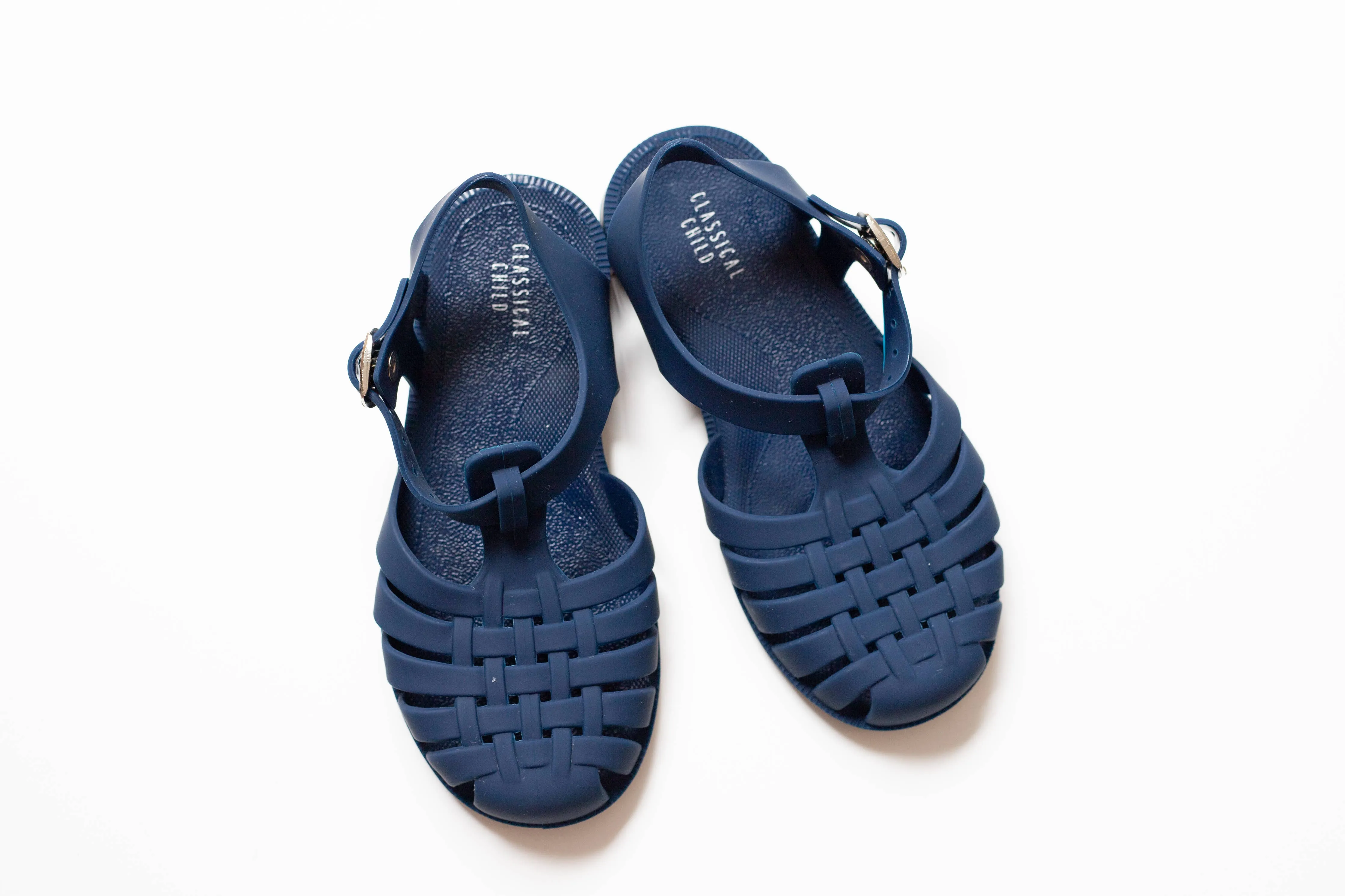 Classical Jelly Sandals Navy