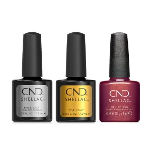 CND - Shellac Combo - Base, Top & Purplexity