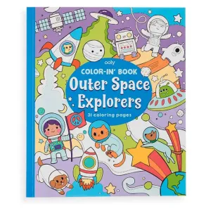 Color-in' Book - Outer Space Explorers