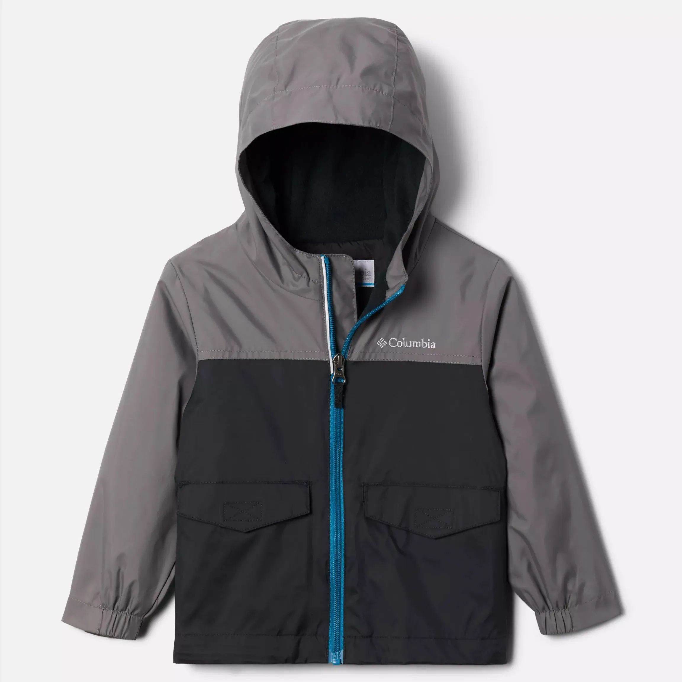 Columbia Black/City Grey Rain-Zilla Toddler Jacket