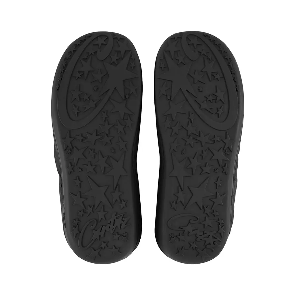 Corteiz 'Crib Crep' Slides – Black