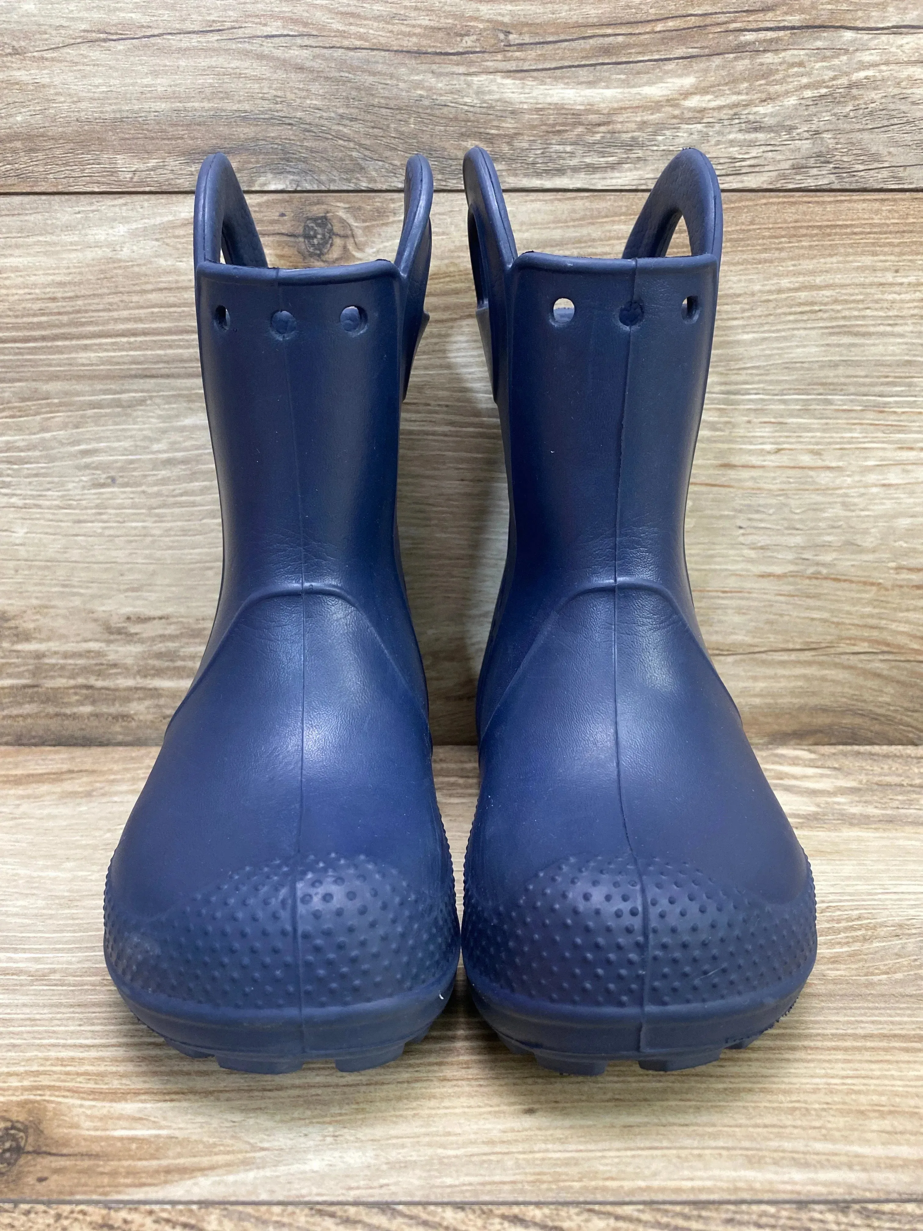 Crocs Kids' Handle It Rain Boots Blue sz 8c