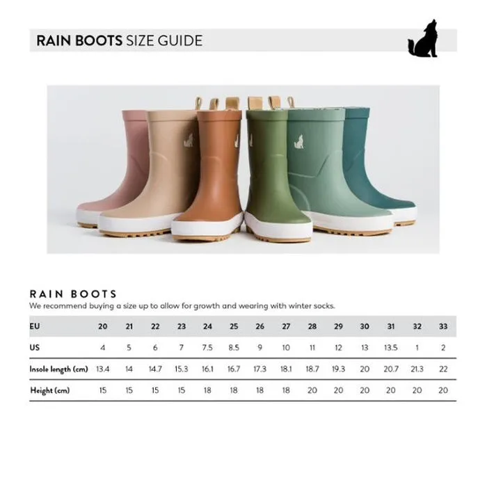 CryWolf Rain Boots  Moss Green