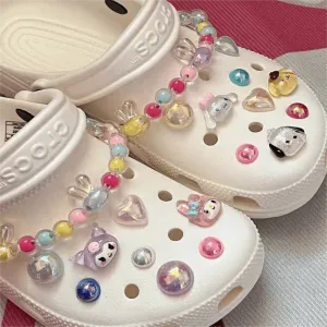 Cute Crocs Sandals Shoe Decoration W455