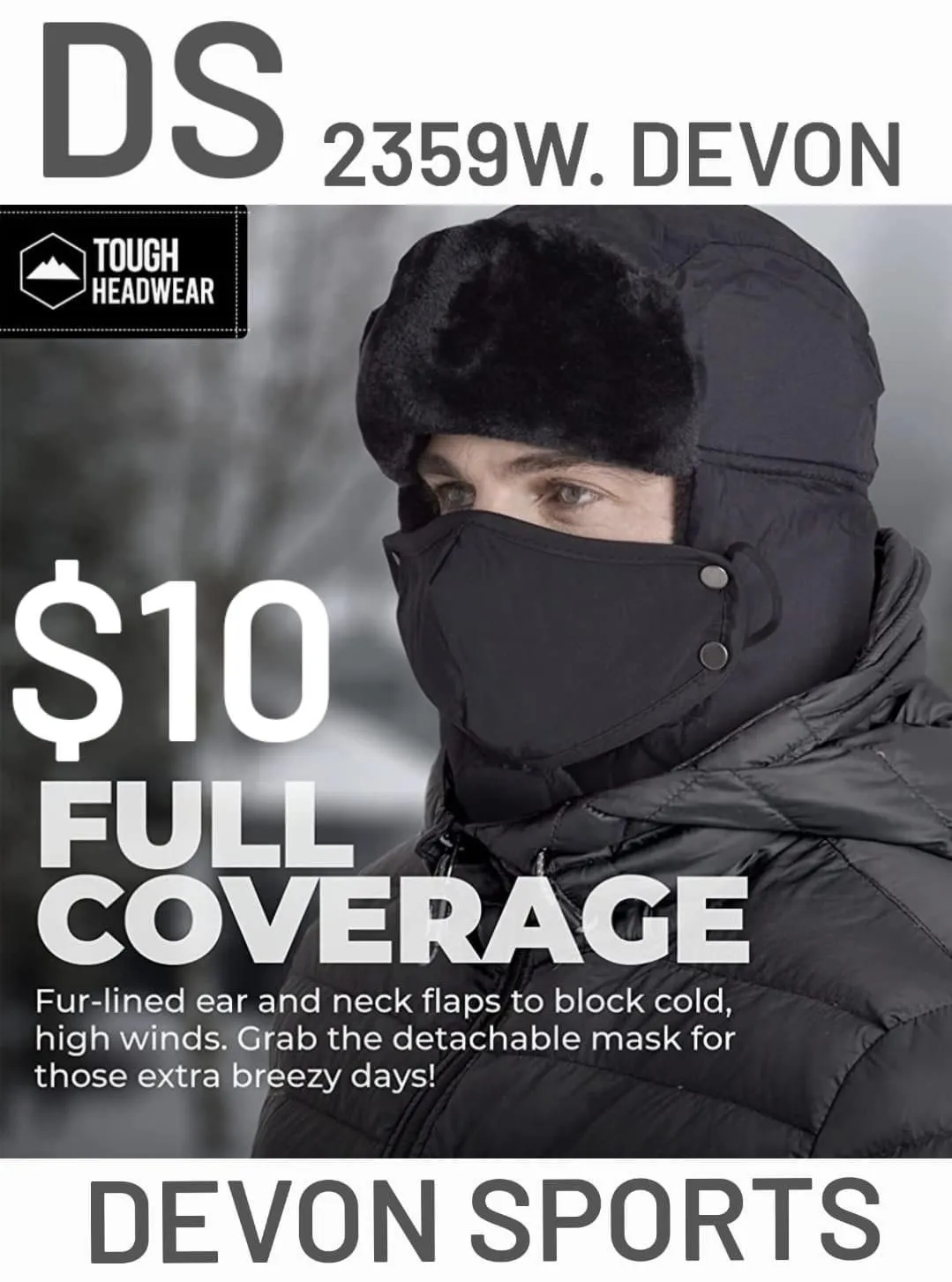 Devon Sport Waterproof Unisex Trooper for Winter