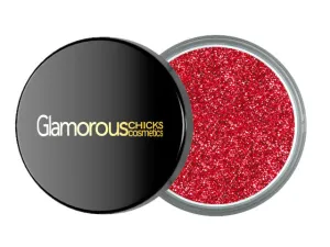 Diamond Glitter Ruby (Red Glitter)/Red bottom