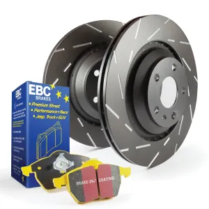 EBC Brakes S9KF1374 S9 Kits Yellowstuff and USR Rotors