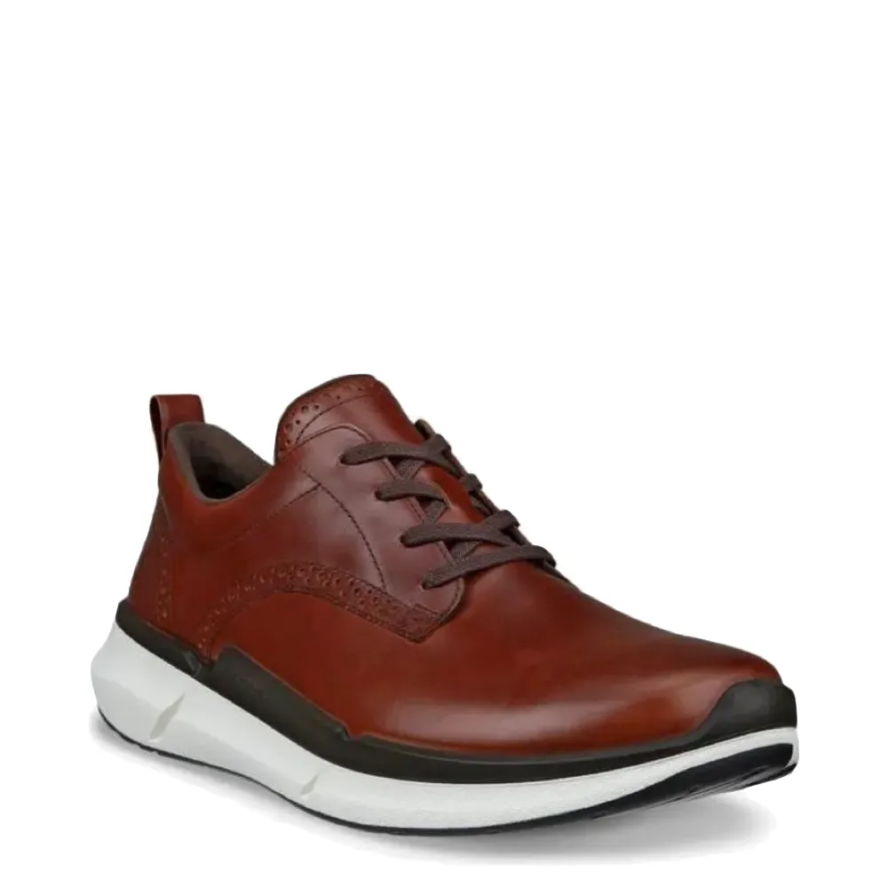 Ecco Men's Biom 2.2 Hybrid Leather Sneaker in Cognac