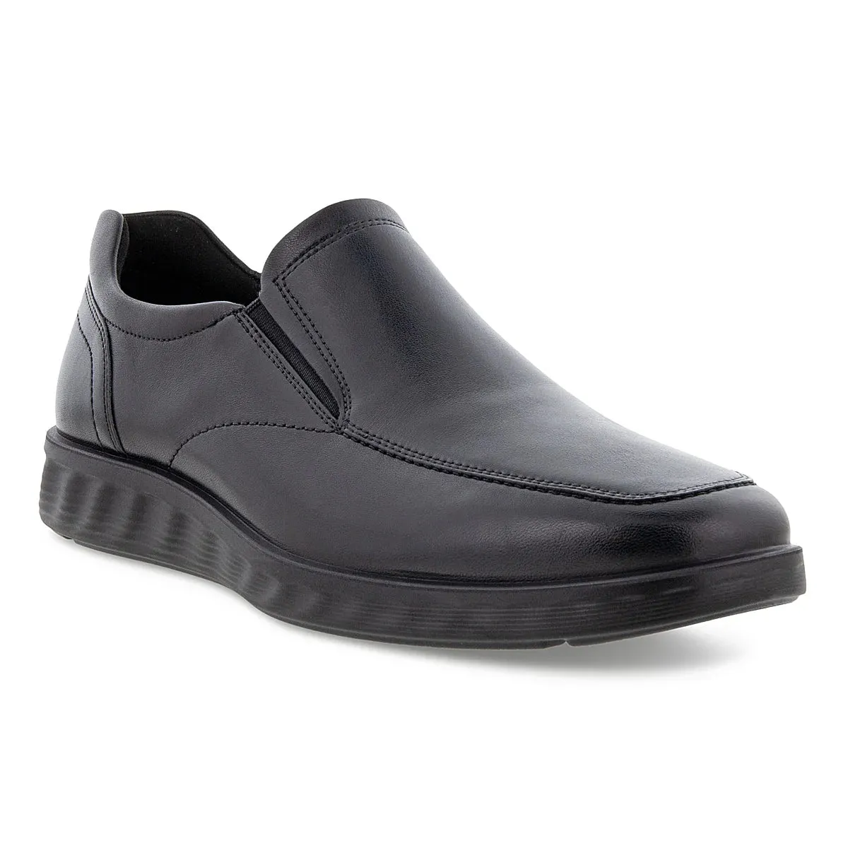 ECCO S Lite Hybrid Santiago Men's Black Slip-on Shoe