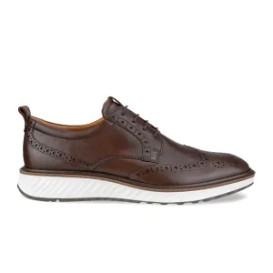 ECCO St. 1 Hybrid Oxford (Men) - Cocoa Brown