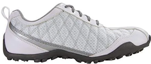 FootJoy Superlites Women's Golf Shoes 98819 White/Silver 9.5 Medium