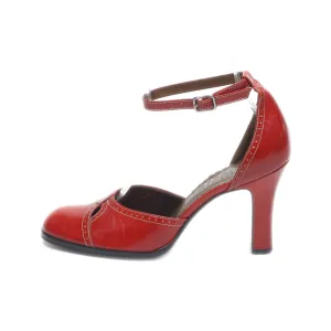 Franco Sarto High-Heel Sandals Leather Red Colour For Women