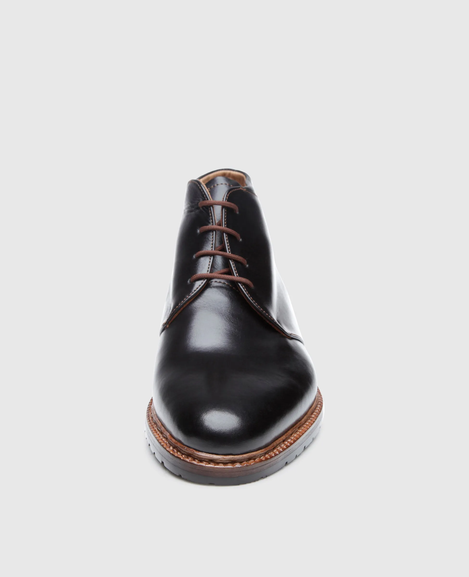 Genf H Plain SC - Black Brown