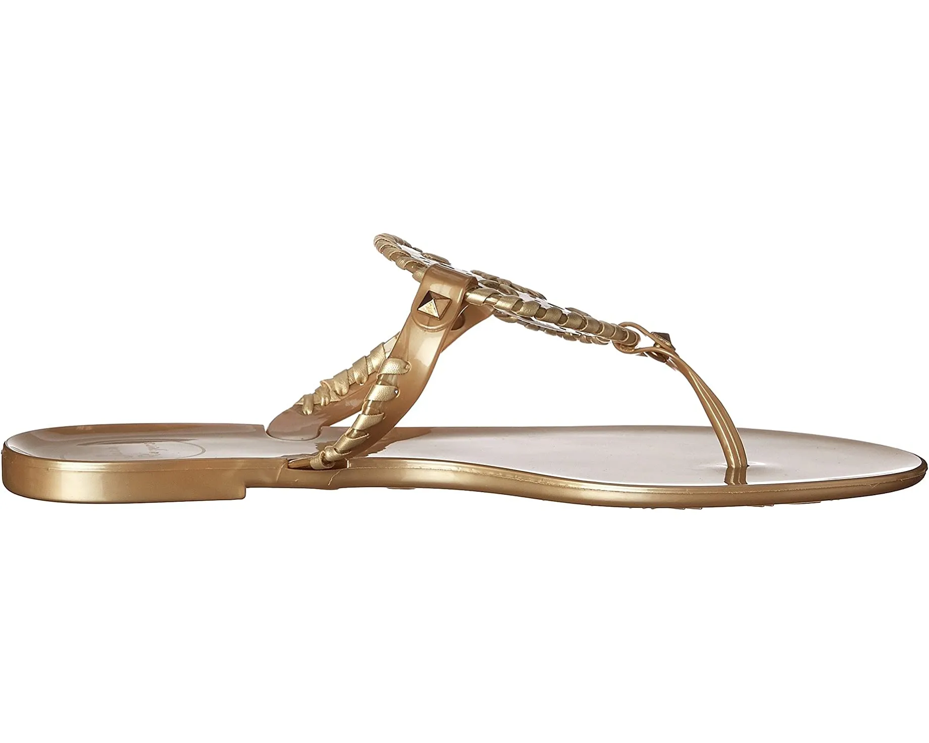 Georgica Jelly Jack Rogers Sandals, Gold